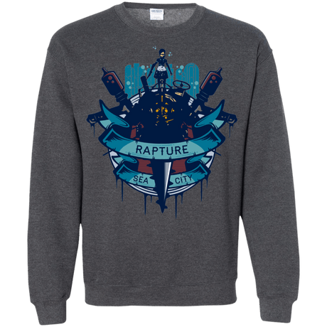 Sweatshirts Dark Heather / S Under The Sea Crewneck Sweatshirt