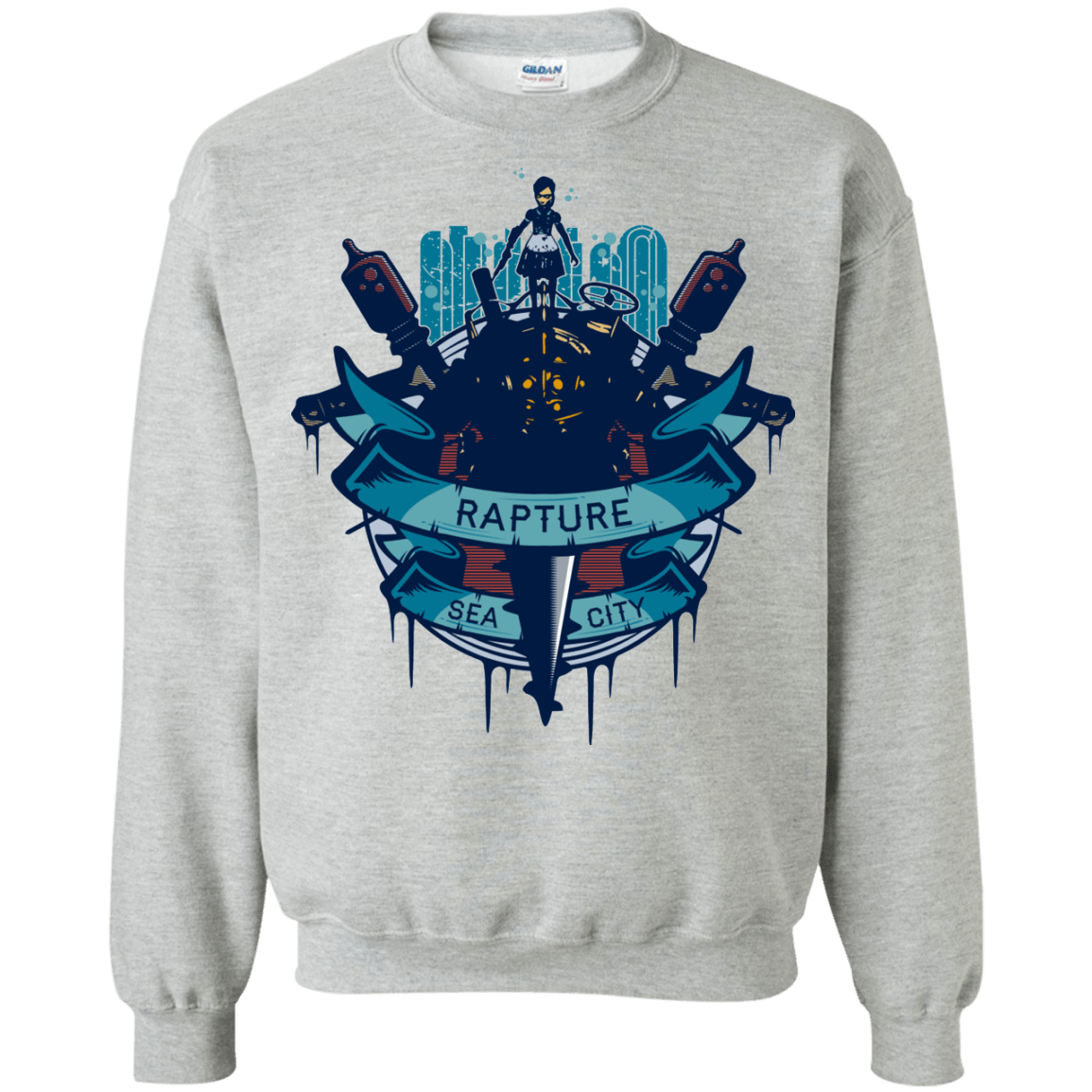 Sweatshirts Sport Grey / S Under The Sea Crewneck Sweatshirt