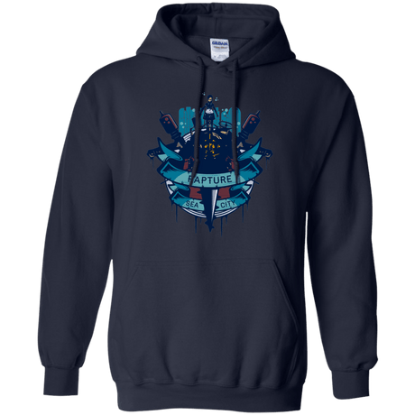 Sweatshirts Navy / S Under The Sea Pullover Hoodie