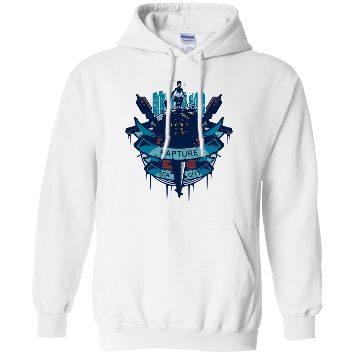 Sweatshirts White / S Under The Sea Pullover Hoodie