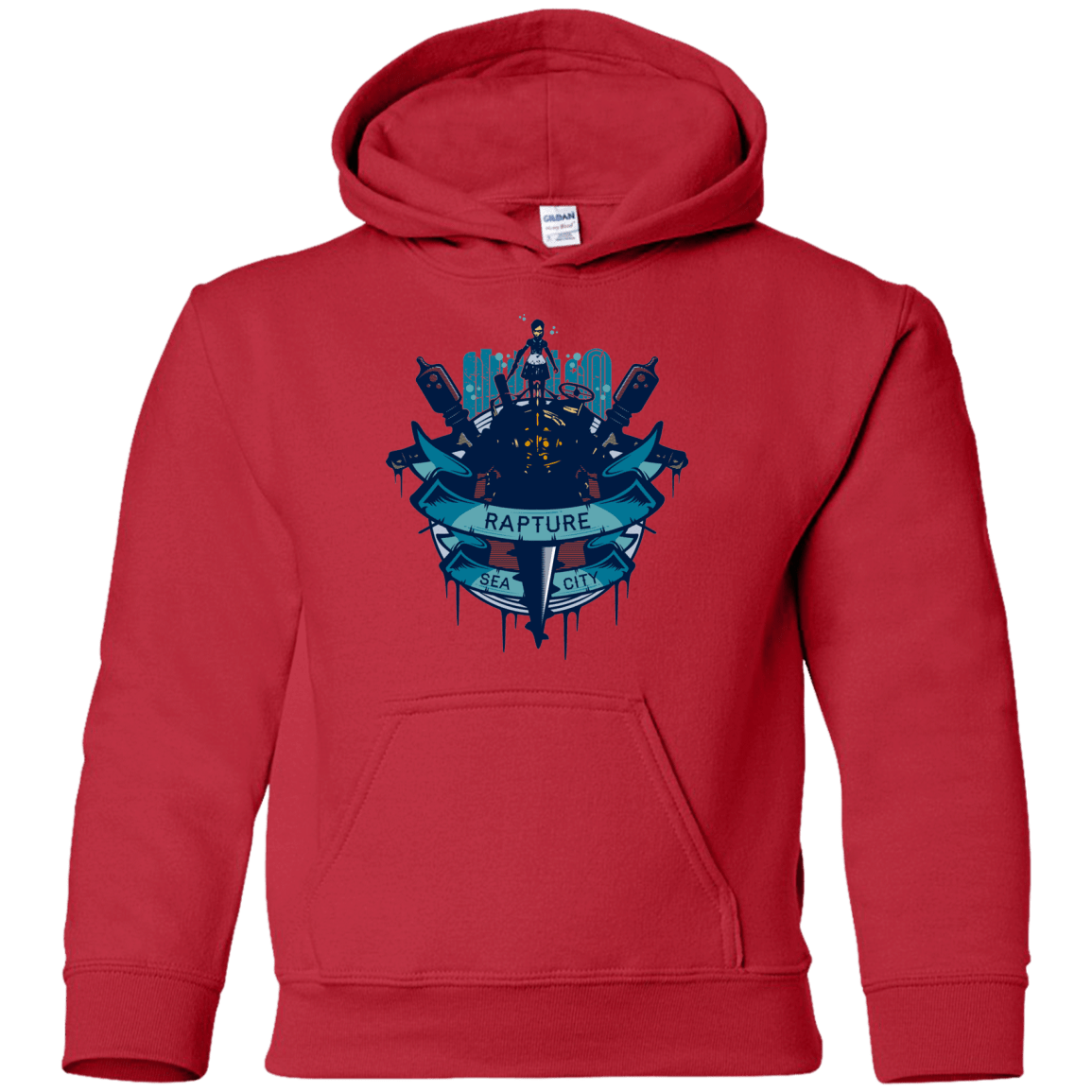 Sweatshirts Red / YS Under The Sea Youth Hoodie