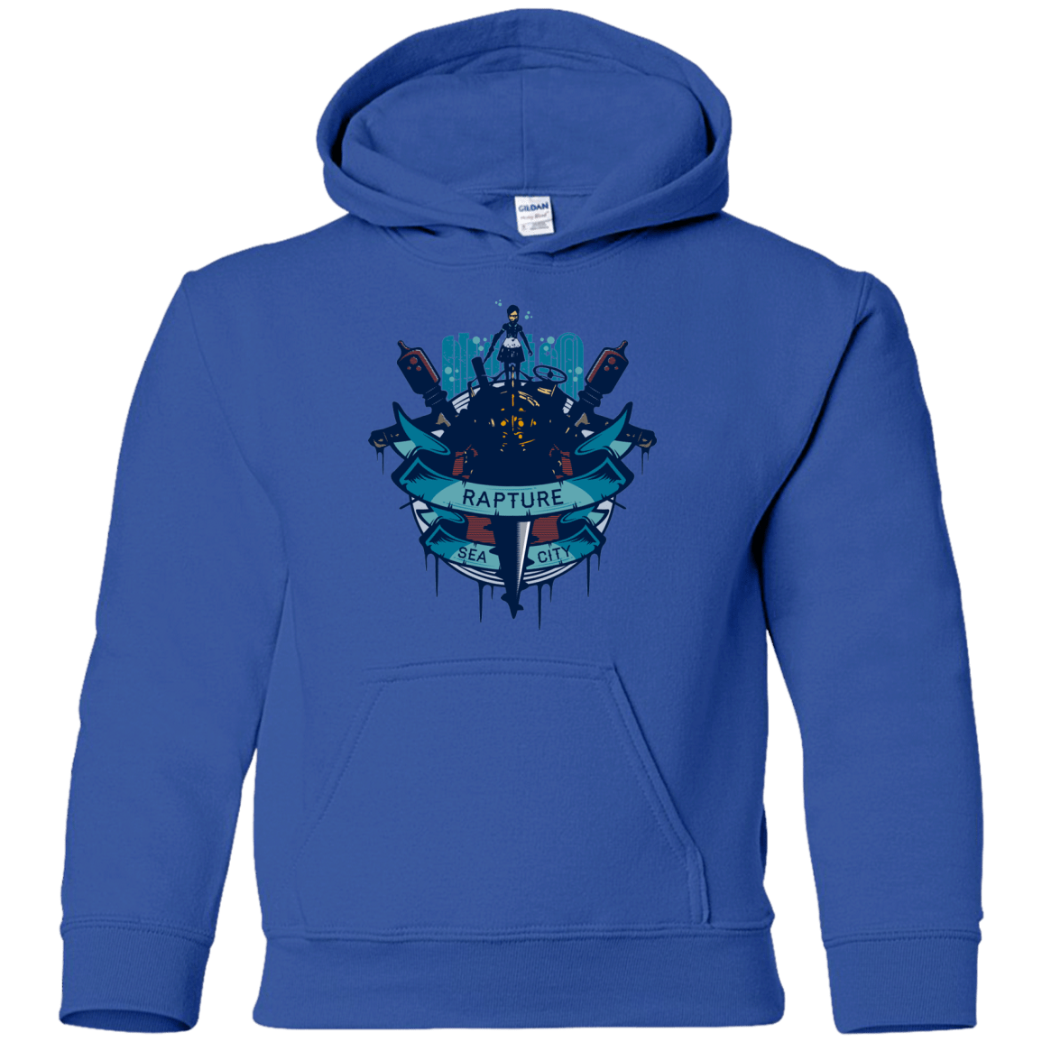 Sweatshirts Royal / YS Under The Sea Youth Hoodie