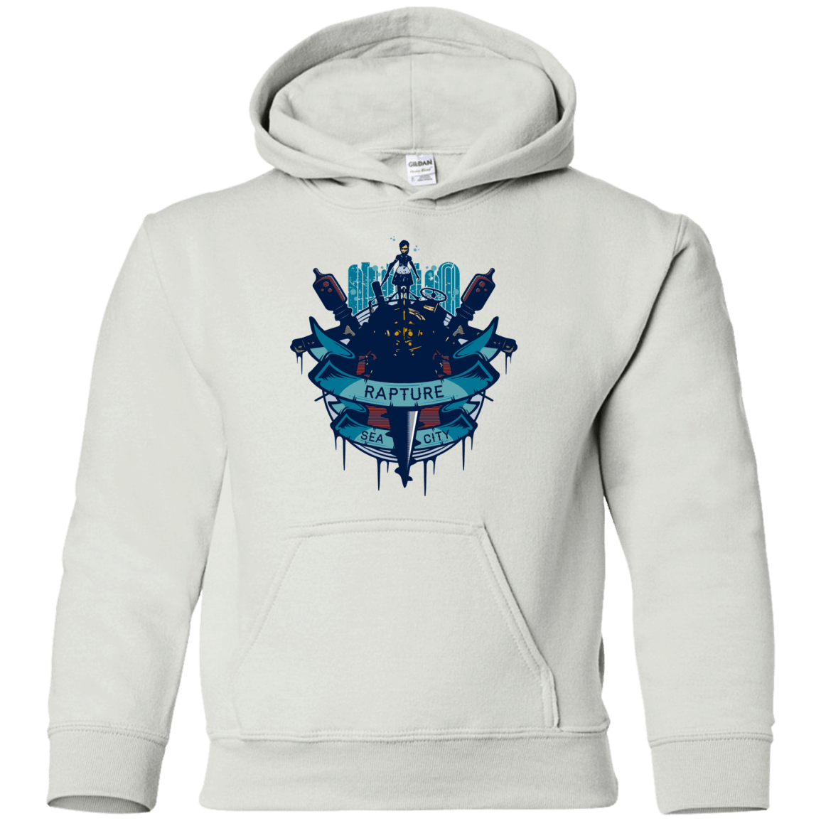 Sweatshirts White / YS Under The Sea Youth Hoodie