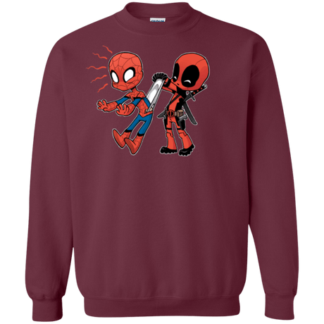 Sweatshirts Maroon / Small Underoos Crewneck Sweatshirt