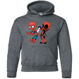 Sweatshirts Dark Heather / YS Underoos Youth Hoodie