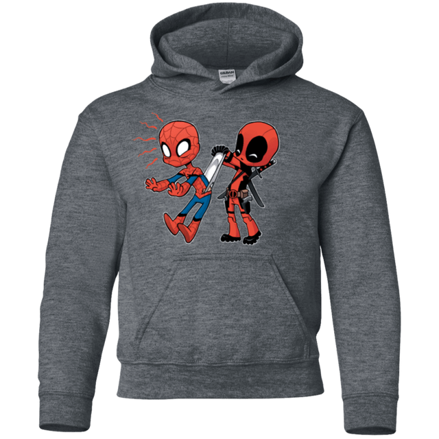 Sweatshirts Dark Heather / YS Underoos Youth Hoodie