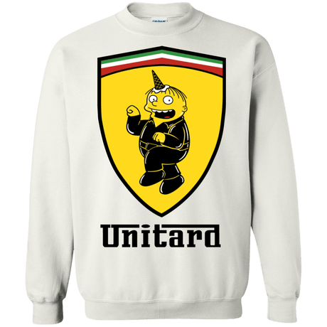 Sweatshirts White / S Unitardi Crewneck Sweatshirt