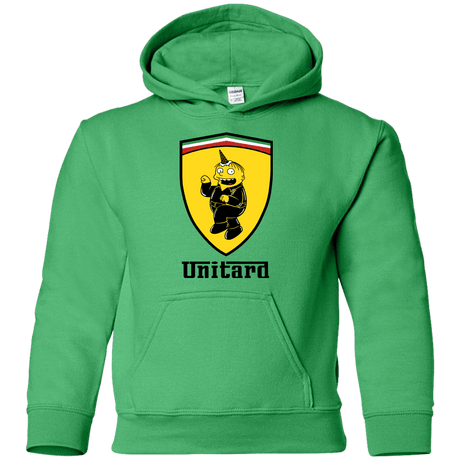 Sweatshirts Irish Green / YS Unitardi Youth Hoodie