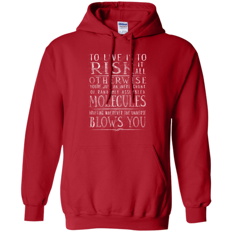 Sweatshirts Red / Small Universe Blows Pullover Hoodie