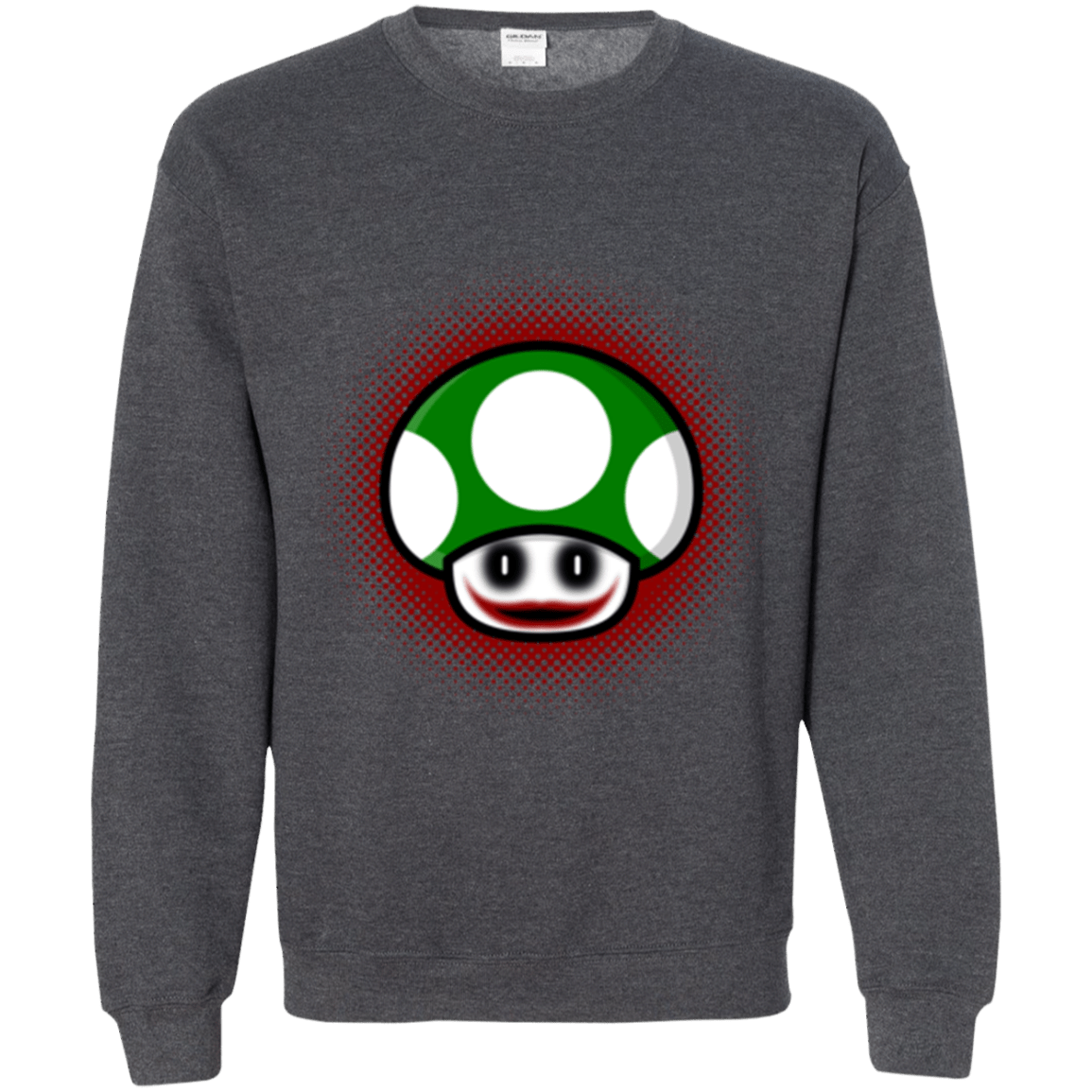 Sweatshirts Dark Heather / Small Up Joker Crewneck Sweatshirt