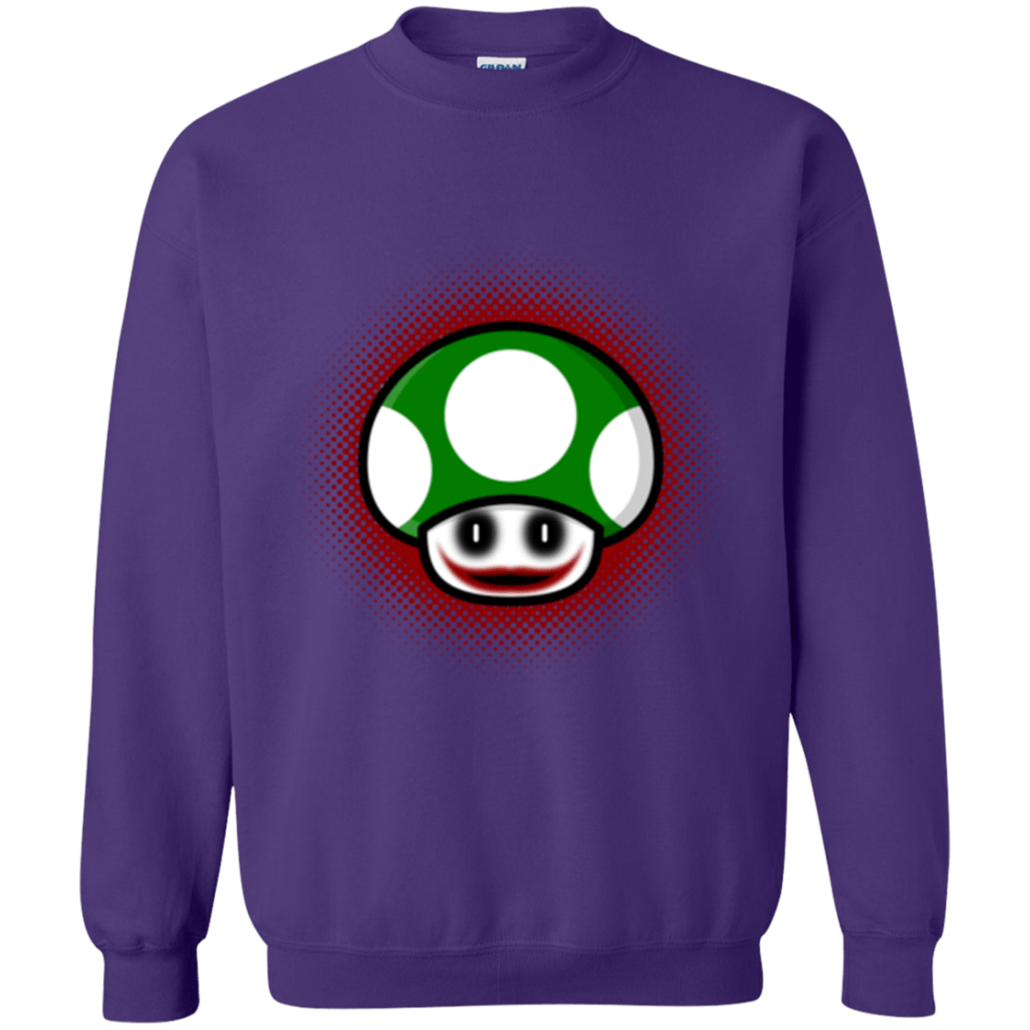 Sweatshirts Purple / Small Up Joker Crewneck Sweatshirt