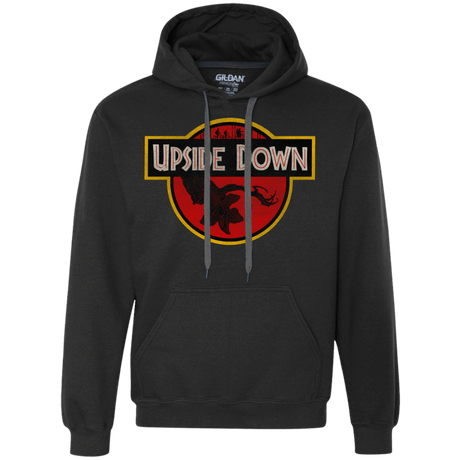 Sweatshirts Black / S Upside Down Premium Fleece Hoodie