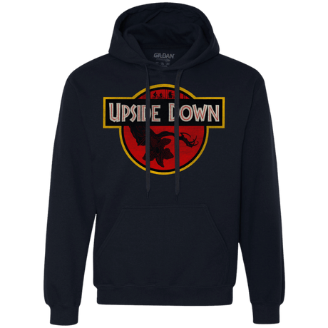 Sweatshirts Navy / S Upside Down Premium Fleece Hoodie