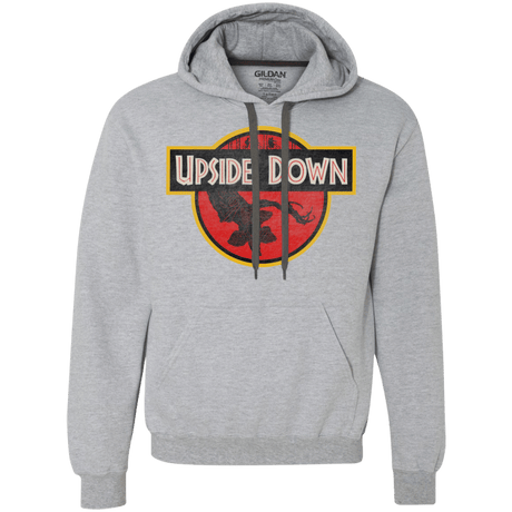 Sweatshirts Sport Grey / S Upside Down Premium Fleece Hoodie
