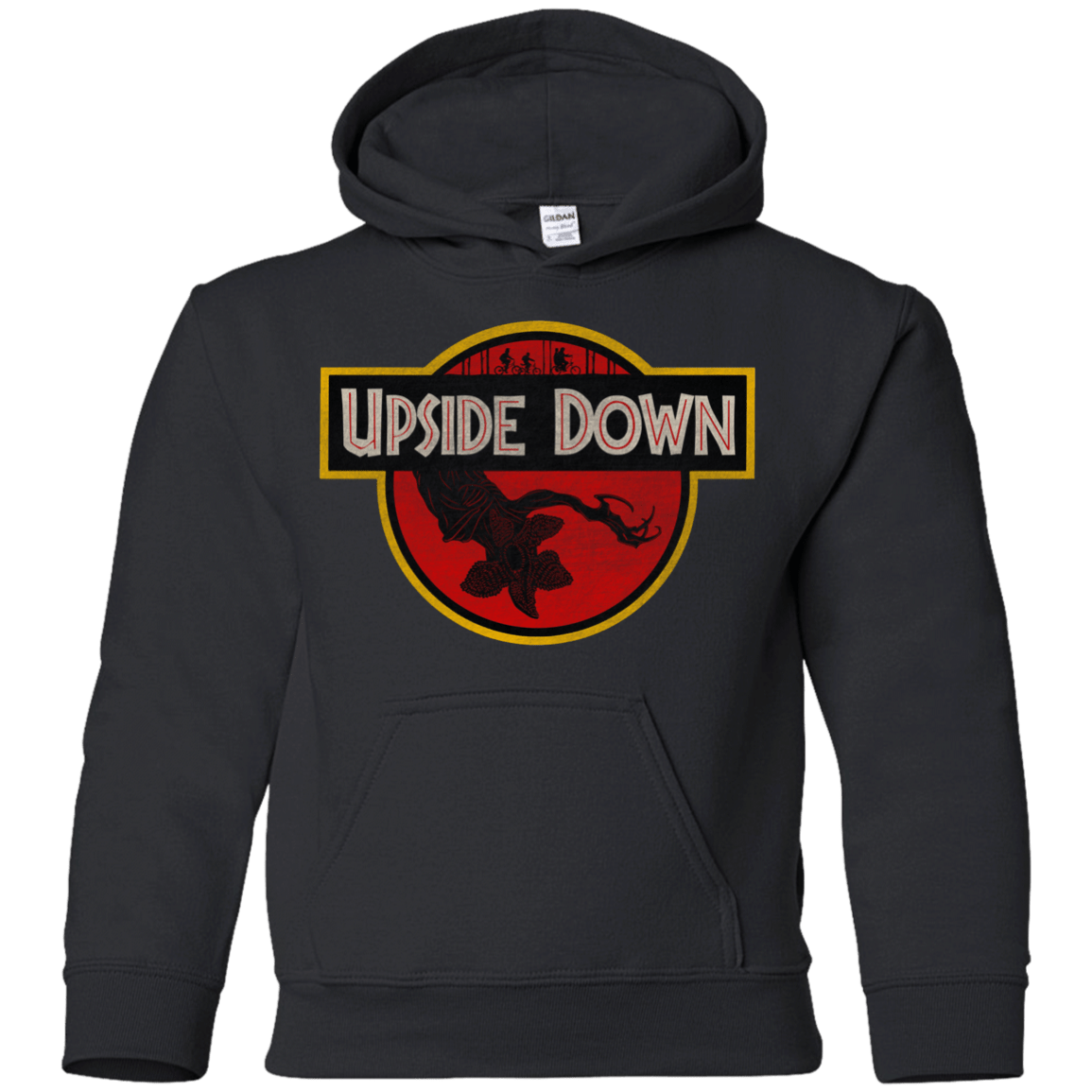 Sweatshirts Black / YS Upside Down Youth Hoodie