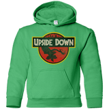 Sweatshirts Irish Green / YS Upside Down Youth Hoodie