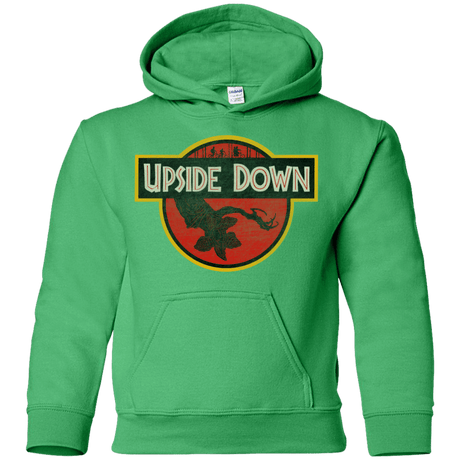 Sweatshirts Irish Green / YS Upside Down Youth Hoodie