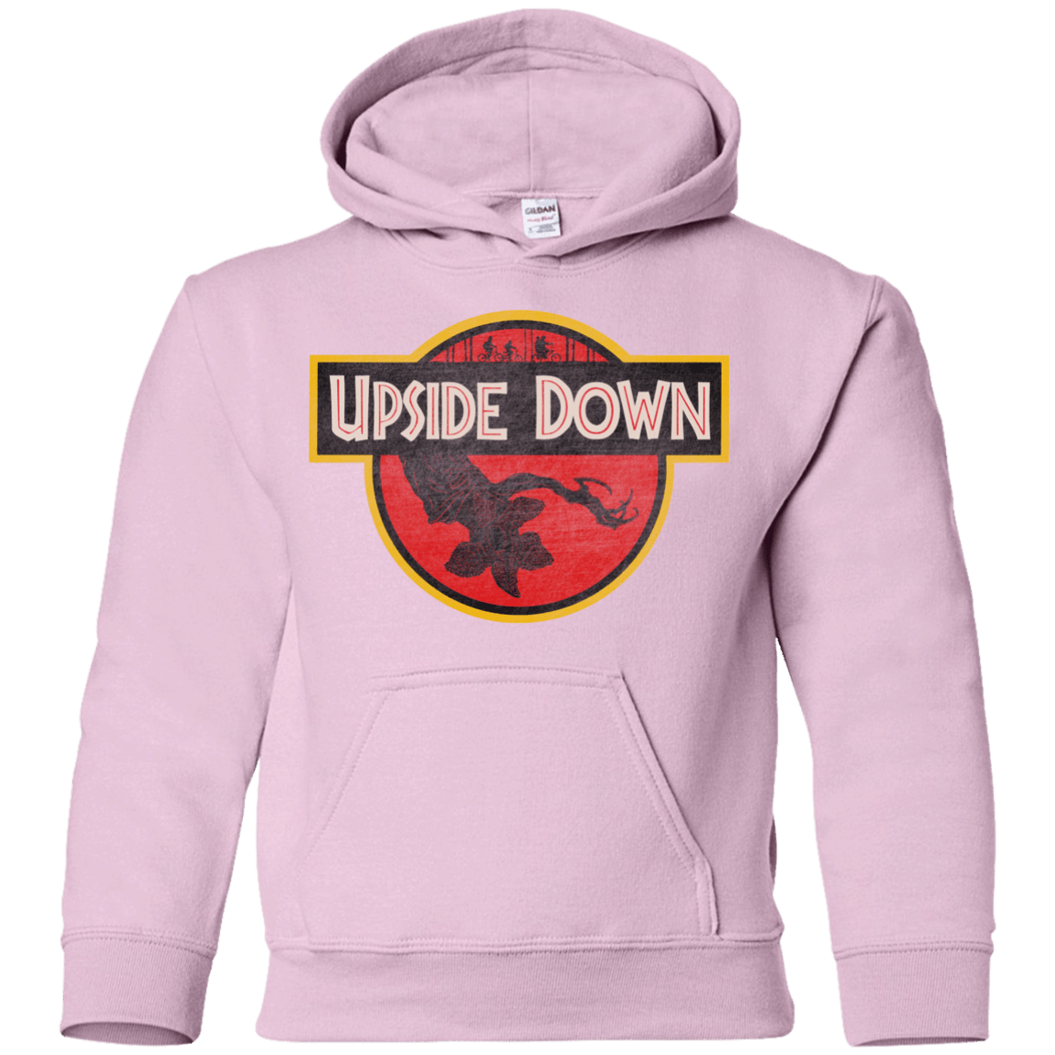 Sweatshirts Light Pink / YS Upside Down Youth Hoodie