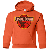 Sweatshirts Orange / YS Upside Down Youth Hoodie