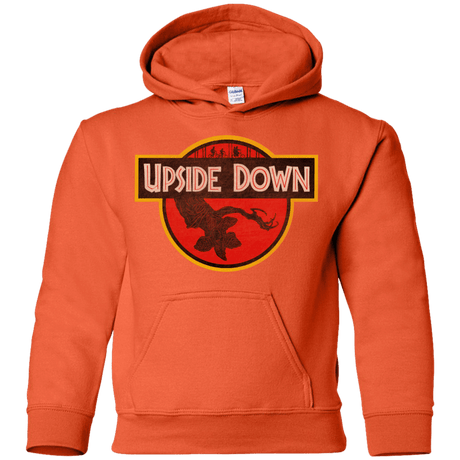 Sweatshirts Orange / YS Upside Down Youth Hoodie