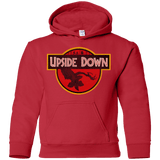 Sweatshirts Red / YS Upside Down Youth Hoodie