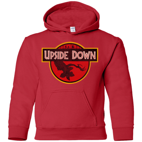 Sweatshirts Red / YS Upside Down Youth Hoodie