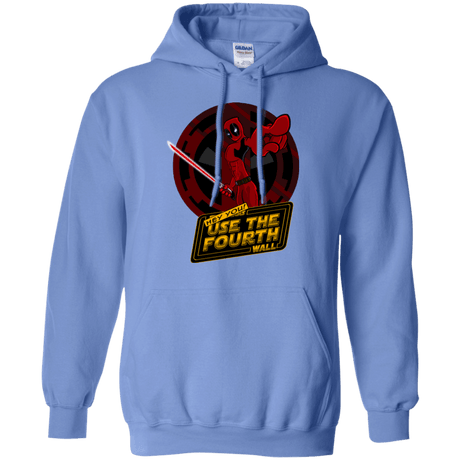 Sweatshirts Carolina Blue / Small Use The Fourth Wall Pullover Hoodie