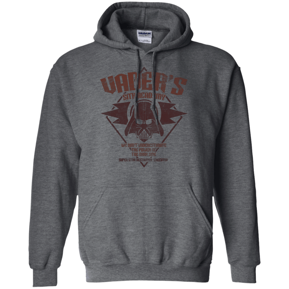 Sweatshirts Dark Heather / Small Vader Academy Pullover Hoodie