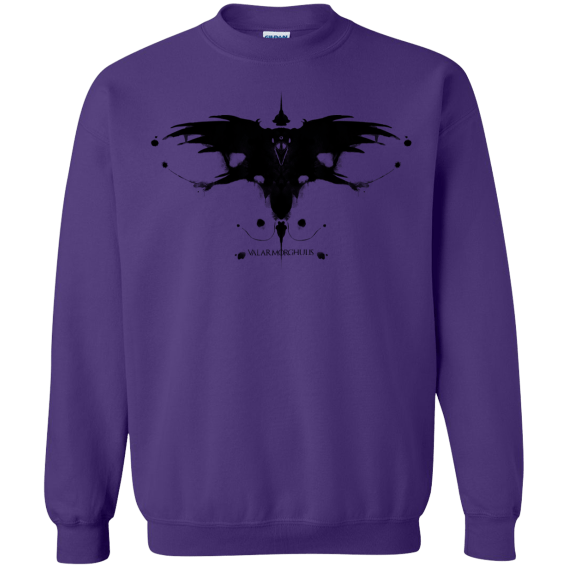 Sweatshirts Purple / S Valar Morghulis Crewneck Sweatshirt