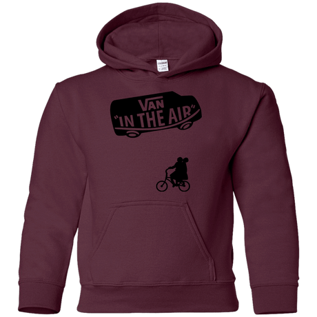 Sweatshirts Maroon / YS Van in the Air Youth Hoodie