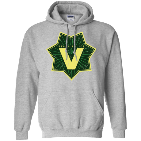 Sweatshirts Sport Grey / Small Vegan Police Pullover Hoodie