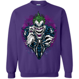 Sweatshirts Purple / Small Venomous Joke Crewneck Sweatshirt