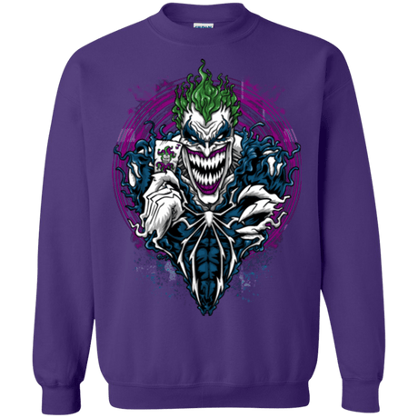 Sweatshirts Purple / Small Venomous Joke Crewneck Sweatshirt