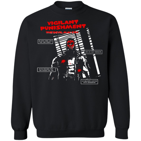 Sweatshirts Black / S Vigilant Crewneck Sweatshirt