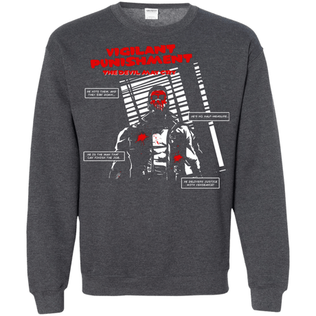 Sweatshirts Dark Heather / S Vigilant Crewneck Sweatshirt