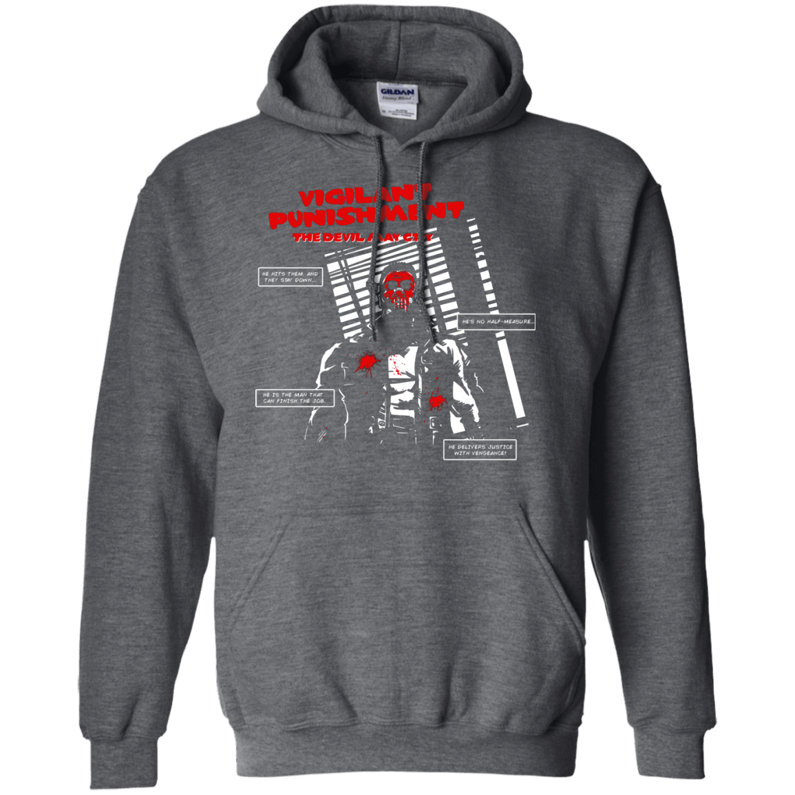 Sweatshirts Dark Heather / S Vigilant Pullover Hoodie