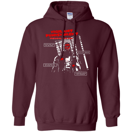 Sweatshirts Maroon / S Vigilant Pullover Hoodie