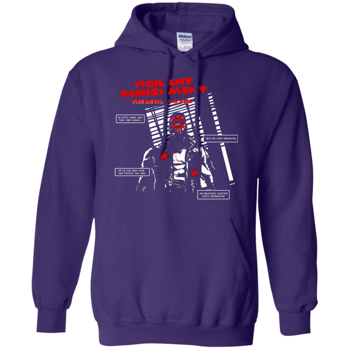 Sweatshirts Purple / S Vigilant Pullover Hoodie