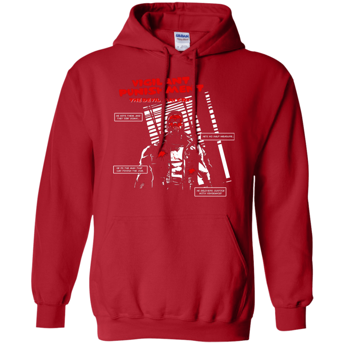 Sweatshirts Red / S Vigilant Pullover Hoodie