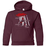 Sweatshirts Maroon / YS Vigilant Youth Hoodie