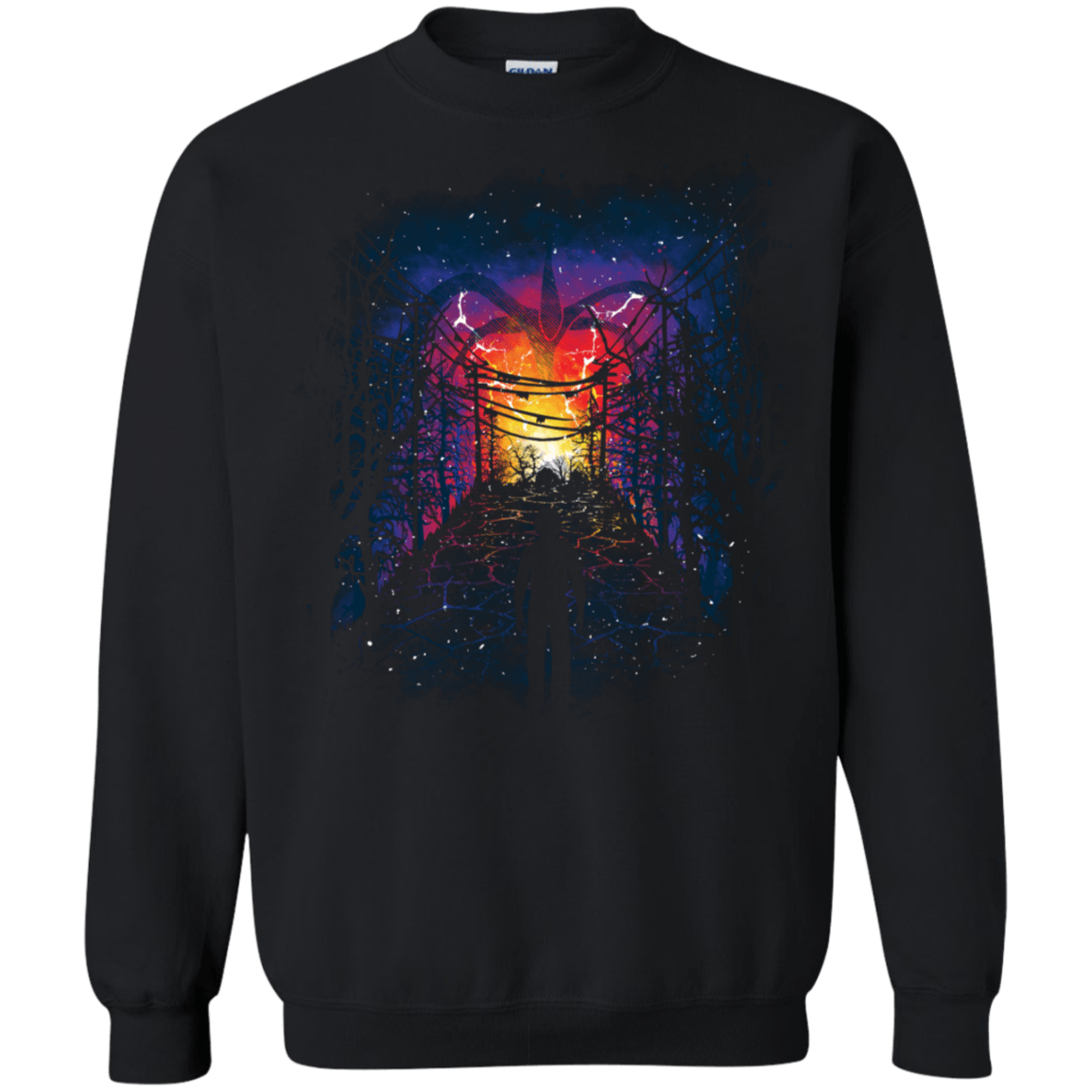 Sweatshirts Black / S Visions Crewneck Sweatshirt