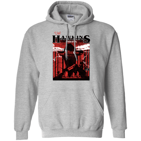 Sweatshirts Sport Grey / S Visit Hawkins Pullover Hoodie