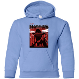 Sweatshirts Carolina Blue / YS Visit Hawkins Youth Hoodie