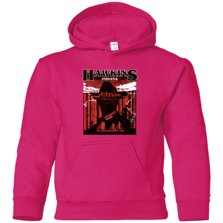 Sweatshirts Heliconia / YS Visit Hawkins Youth Hoodie