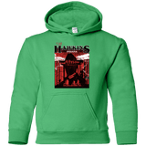 Sweatshirts Irish Green / YS Visit Hawkins Youth Hoodie