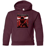 Sweatshirts Maroon / YS Visit Hawkins Youth Hoodie