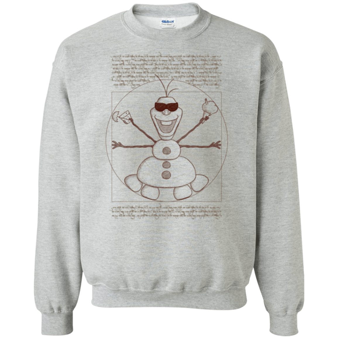 Sweatshirts Sport Grey / Small Vitruvian Summer Crewneck Sweatshirt