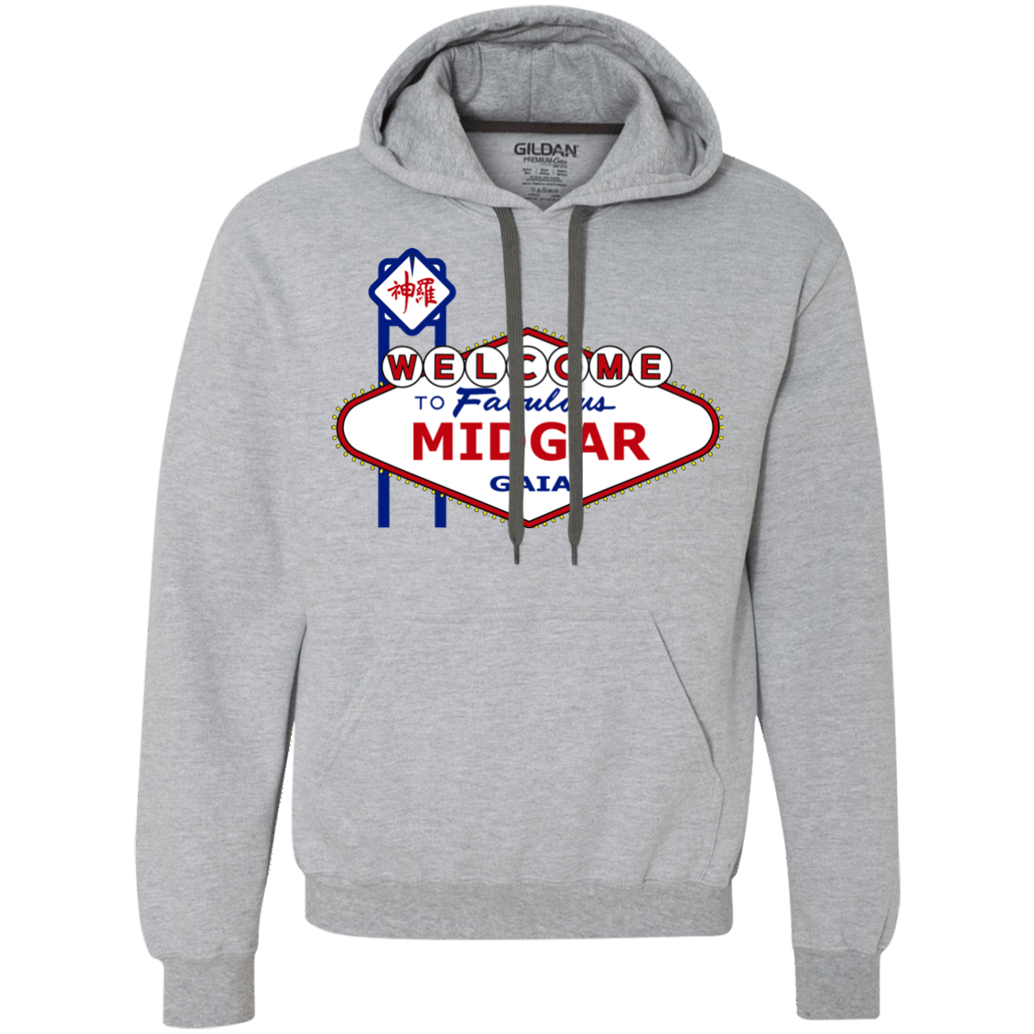 Sweatshirts Sport Grey / Small Viva Midgar Premium Fleece Hoodie