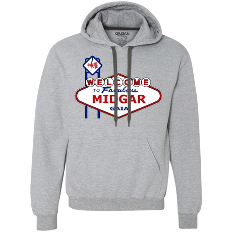 Sweatshirts Sport Grey / Small Viva Midgar Premium Fleece Hoodie