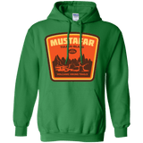 Sweatshirts Irish Green / Small Volcanic Hiking Trails Pullover Hoodie